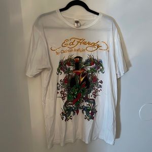 Ed hardy Y2K tshirt